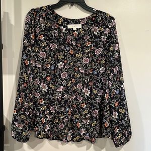 Long sleeve blouse